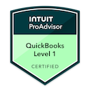 Intuit QuickBooks Certified ProAdvisor — Level 1